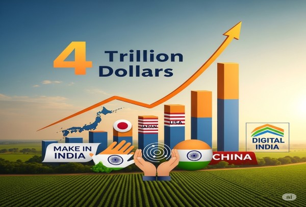 भारत जगातील चौथी सर्वात मोठी अर्थव्यवस्था : जपान मागे टाकत भारत कसा पुढे सरकला?