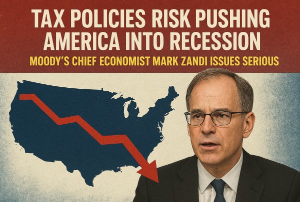 Trump's tax policies risk pushing America into recession: Moody's chief economist issues serious warning