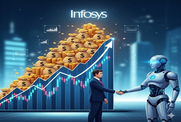 इन्फोसिसचा १८,००० कोटींचा भव्य बायबॅक जाहीर; एका शेअरसाठी १८०० रुपये, १० वर्षांचा एआय करारही