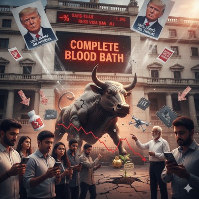 Big fall in the stock market