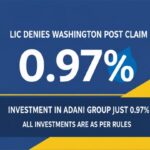 LIC rejects Washington Post's claim: Investment in Adani Group is only 0.97 percent; All investments are as per rules