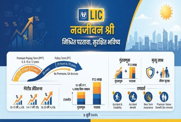 LIC Navजीवन श्री योजना २०२५